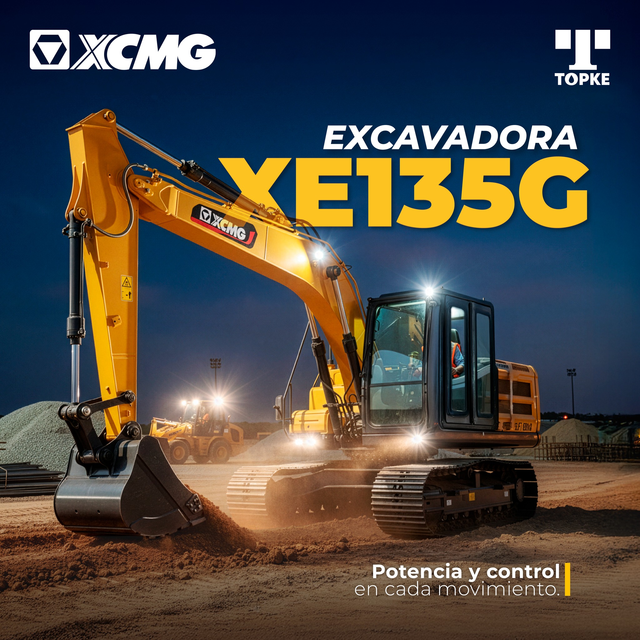 ¡Diseñada para responder con fuerza y precisión! 💪
La XCMG XE135G combina rendimiento y confiabilidad para enfrentar cada jornada con eficiencia y seguridad. ⚙️✨
📞 Llámanos al (+502) 2224-8080
📲 Escríbenos por WhatsApp: https://wa.link/uanxg1
🌐 Visítanos en www.topke.com
📍 Vía 4 5-52 Zona 4 / Calzada Aguilar Batres 53-32 B, Zona 11