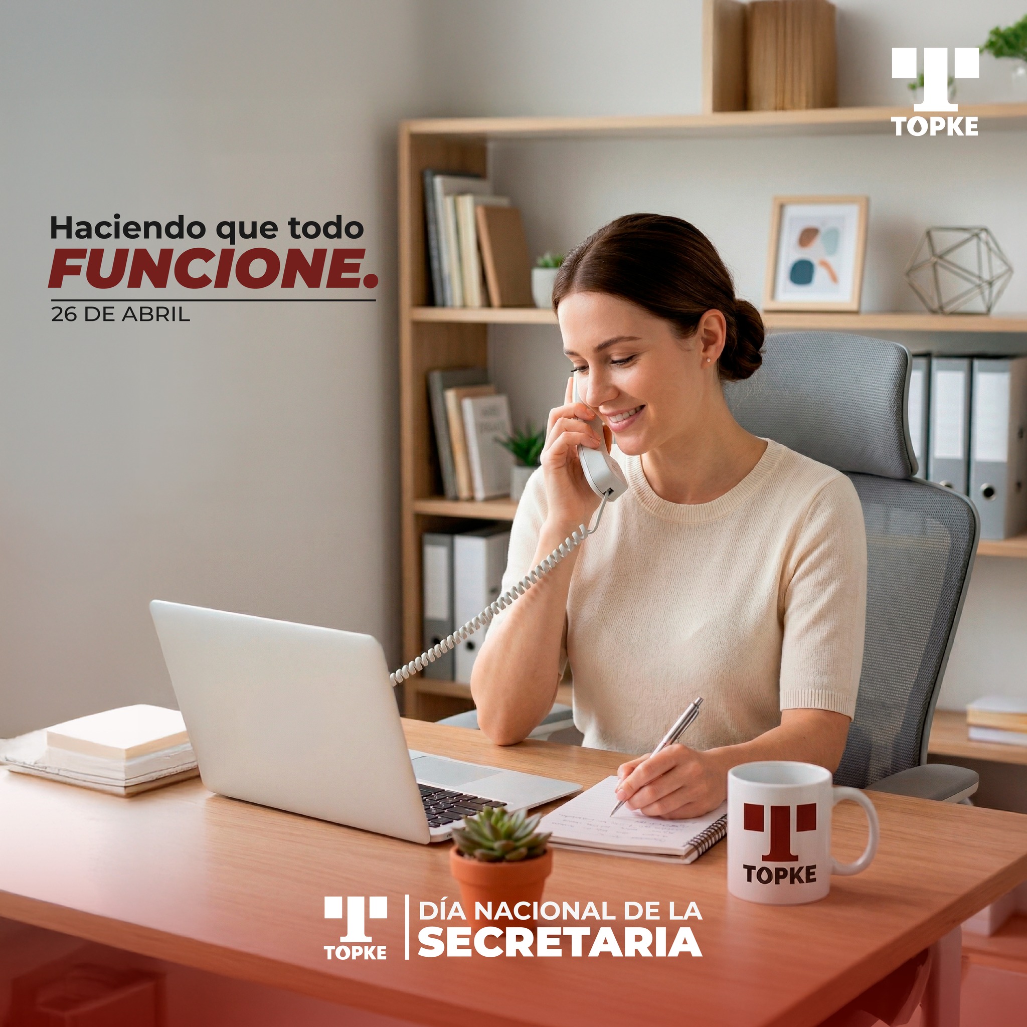 Hoy celebramos a quienes hacen que todo funcione con orden, dedicación y una sonrisa 💼✨
¡Feliz Día de la Secretaria!
Gracias por ser parte esencial del equipo
📞 Llámanos al (+502) 2224-8080
📲 Escríbenos por WhatsApp: https://wa.link/uanxg1
🌐 Visítanos en www.topke.com
📍 Vía 4 5-52 Zona 4 / Calzada Aguilar Batres 53-32 B, Zona 11