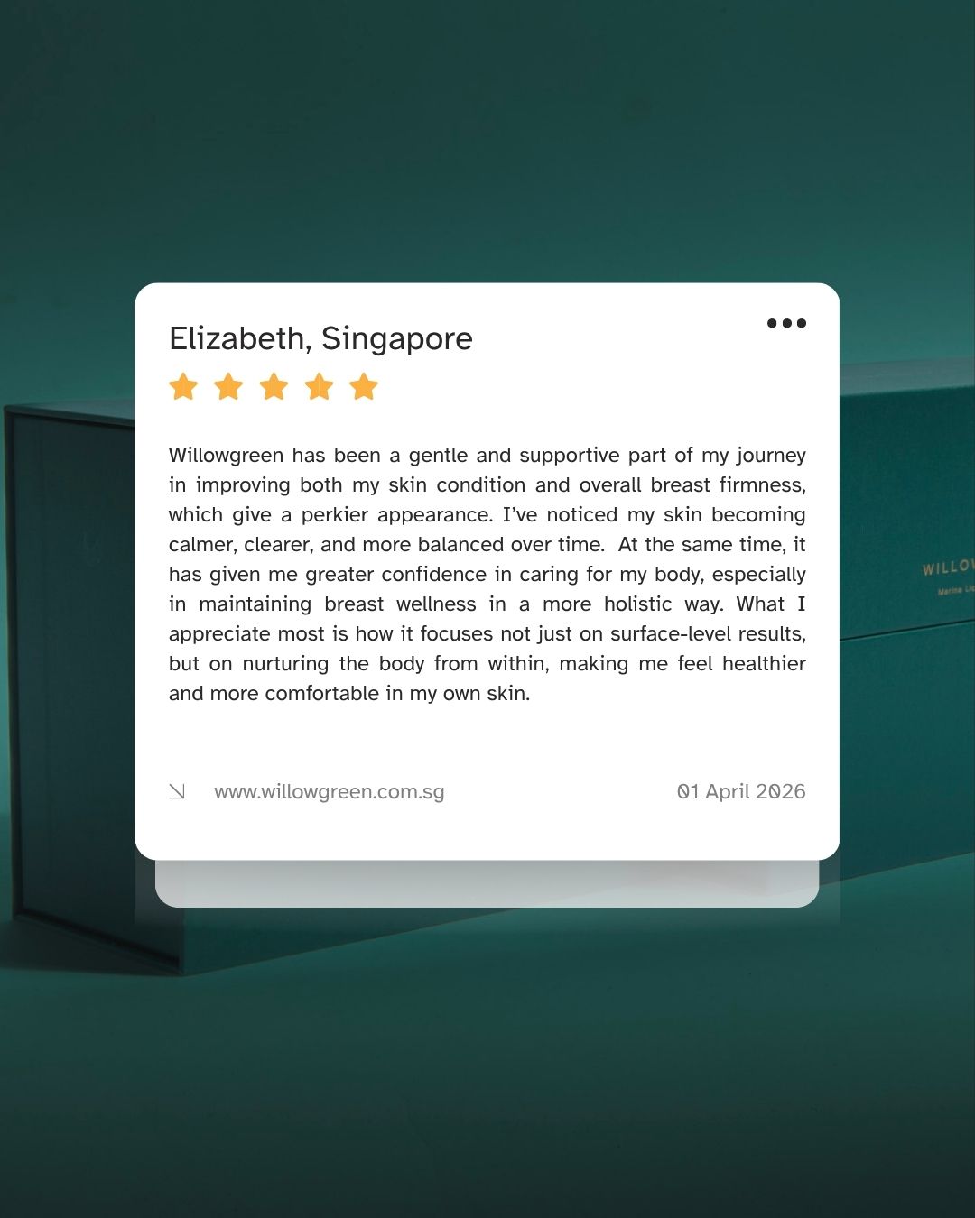 The People Have Spoken. 💚
And just to be clear—we didn’t write that. She did. ✨
From Tokyo to London to Singapore, this is what a few weeks of making clean collagen part of your routine can look like.
Real people. Real routines. Real experiences.
Your turn next?
Link in bio.
#thenaturalway #willowgreen #collagenbeauty #BeautyInsideOut #liquidcollagen # #jointhealth #naturalbeauty #skinhealth #skincareroutine #healthyskin #beautyfromwithin #youthfulskin #beautysupplements #skincareaddict #skincare #antiaging #RadiantSkin #collagendrink #HealthyLiving #glowingskin #HealthyHair #LiquidBeauty #naturalbeauty #antioxidants #cleanlabel #extra #men #real