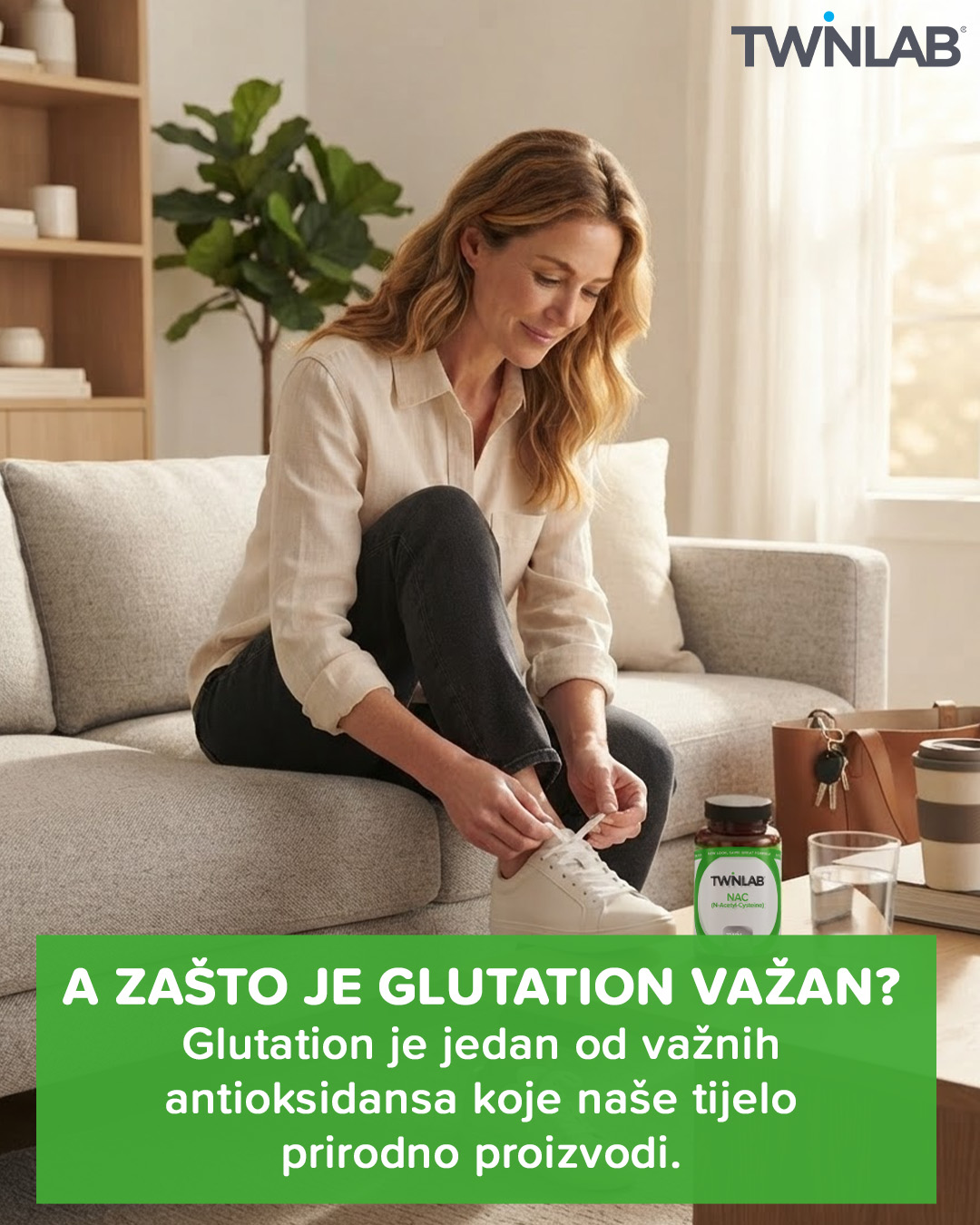 🌿 Neke sastojke često čujemo, a zapravo rijetko zastanemo i pitamo se - što oni zapravo rade?
NAC je jedan od njih.
Naš organizam svakodnevno prolazi kroz različite procese, a antioksidativna zaštita jedan je od važnih dijelova te priče. 🤍
Zato smo NAC odlučili približiti na jednostavan način, bez kompliciranih izraza i kemije.
#twinlab #twinlabhrvbatska #dodaciprehrani #NAC #glutation #antioksidansi #zdravenavike #farmexhrvatska