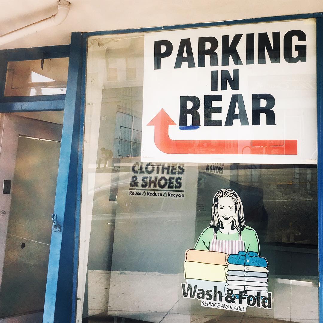 parking in bear #lbc #noparking #gayborhood #goaroundback #washandfold #gaybear #dontfeedthebears