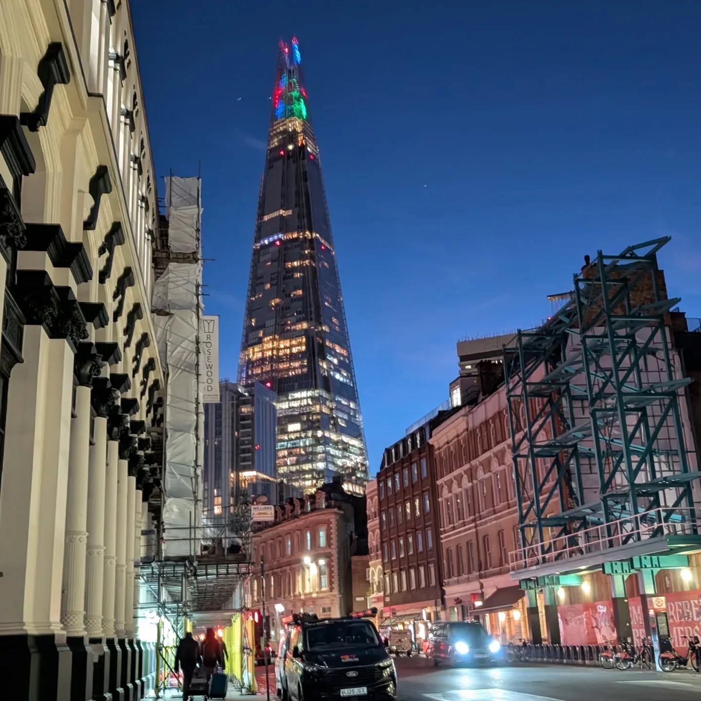 Early start in London today!