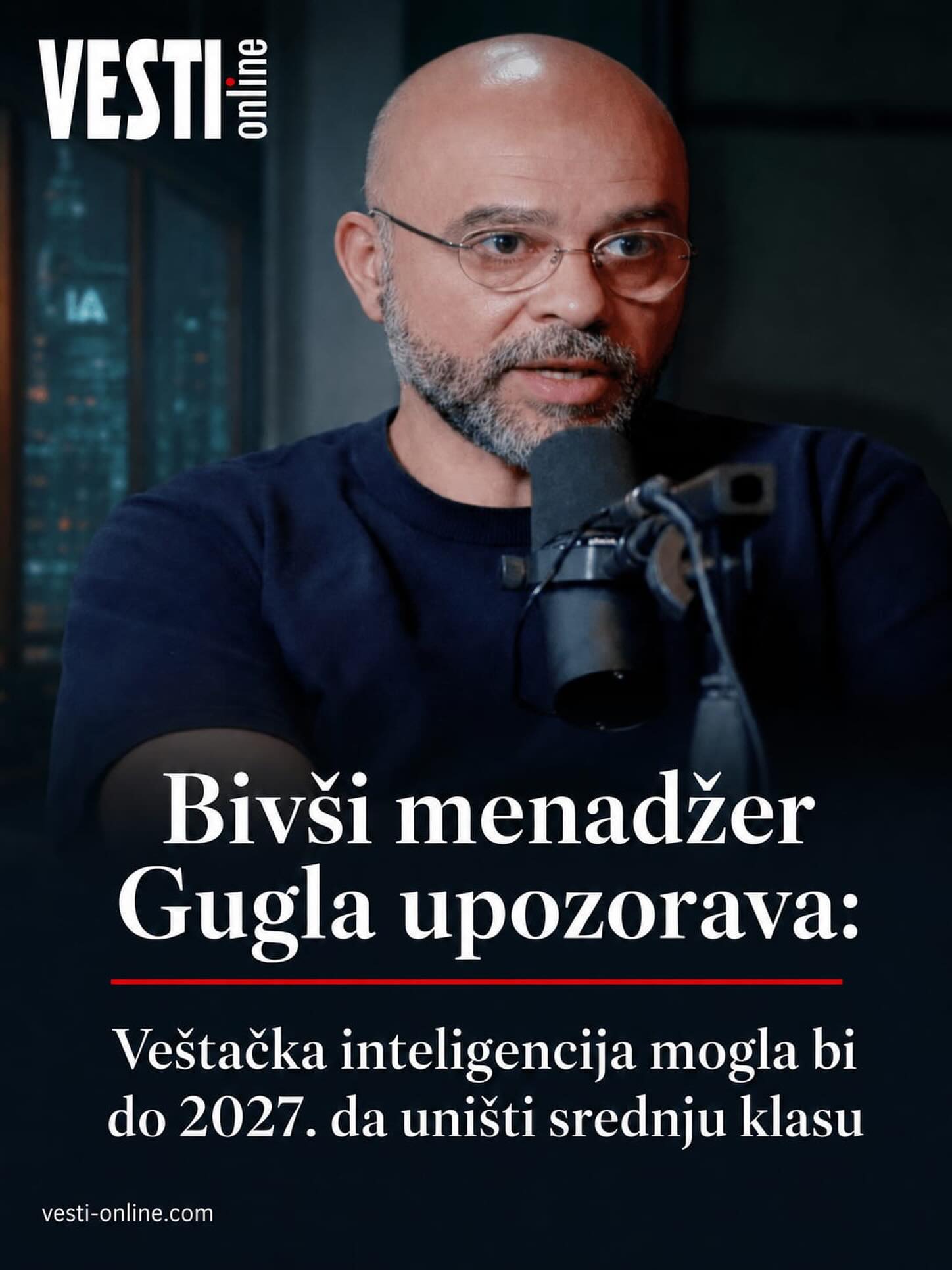 Nekadašnji visoki rukovodilac, Mo Gavdat, kompanije Google X, upozorava da bi veštačka inteligencija (AI) u narednim godinama mogla da izazove dramatične promene na tržištu rada i ozbiljno ugrozi srednju klasu. Prema njegovim procenama, svet ulazi u period koji opisuje kao „pakao pre raja“, u kojem će AI zameniti milione zaposlenih na poslovima belih okovratnika, produbljujući jaz između malobrojne tehnološke elite i ostatka društva.
U intervjuima koji su izazvali veliku pažnju širom sveta, Gavdat tvrdi da bi već od 2027. godine moglo da počne masovno potiskivanje ljudskog rada u profesijama koje danas čine okosnicu srednje klase – od programera, menadžera i pravnika do kreativnih zanimanja, pa čak i izvršnih direktora. „Osim ako niste među 0,1 odsto najboljih, postaćete samo izvršilac. Srednja klasa više neće postojati“, upozorio je.
Gavdat, koji je napustio Google 2018. godine nakon dugogodišnjeg rada na najnaprednijim tehnološkim projektima, smatra da se ove promene već ubrzano dešavaju. Kao primer navodi svoj startap Emma.love, koji danas vodi tim od svega troje ljudi, iako bi, kako kaže, isti obim posla pre samo nekoliko godina zahtevao oko 350 softverskih inženjera. Po njegovoj oceni, sličan obrazac uskoro će zahvatiti brojne industrije.
Opširnije na portalu vesti-online.com Nekadašnji visoki rukovodilac, Mo Gavdat, kompanije Google X, upozorava da bi veštačka inteligencija (AI) u narednim godinama mogla da izazove dramatične promene na tržištu rada i ozbiljno ugrozi srednju klasu. Prema njegovim procenama, svet ulazi u period koji opisuje kao „pakao pre raja“, u kojem će AI zameniti milione zaposlenih na poslovima belih okovratnika, produbljujući jaz između malobrojne tehnološke elite i ostatka društva.
U intervjuima koji su izazvali veliku pažnju širom sveta, Gavdat tvrdi da bi već od 2027. godine moglo da počne masovno potiskivanje ljudskog rada u profesijama koje danas čine okosnicu srednje klase – od programera, menadžera i pravnika do kreativnih zanimanja, pa čak i izvršnih direktora. „Osim ako niste među 0,1 odsto najboljih, postaćete samo izvršilac. Srednja klasa više neće postojati“, upozorio je.
Gavdat, koji je napustio Google 2018. godine nakon dugogodišnjeg rada na najnaprednijim tehnološkim projektima, smatra da se ove promene već ubrzano dešavaju. Kao primer navodi svoj startap Emma.love, koji danas vodi tim od svega troje ljudi, iako bi, kako kaže, isti obim posla pre samo nekoliko godina zahtevao oko 350 softverskih inženjera. Po njegovoj oceni, sličan obrazac uskoro će zahvatiti brojne industrije.
Opširnije na portalu vesti-online.com